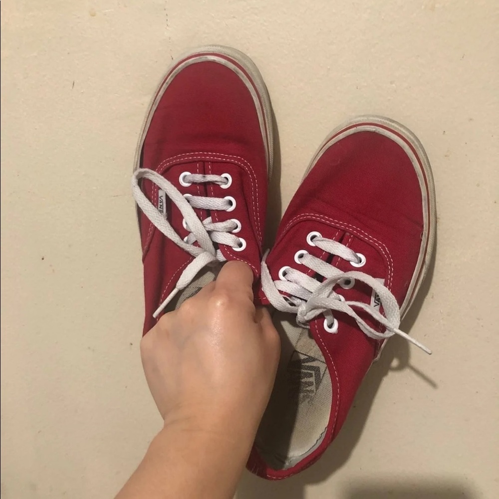 Red Vans